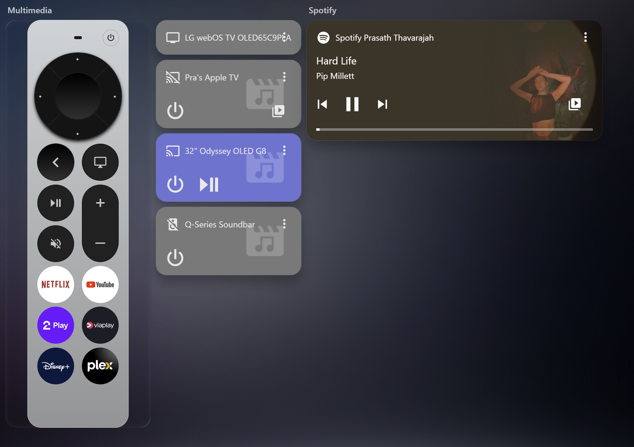 Multimedia screenshot
