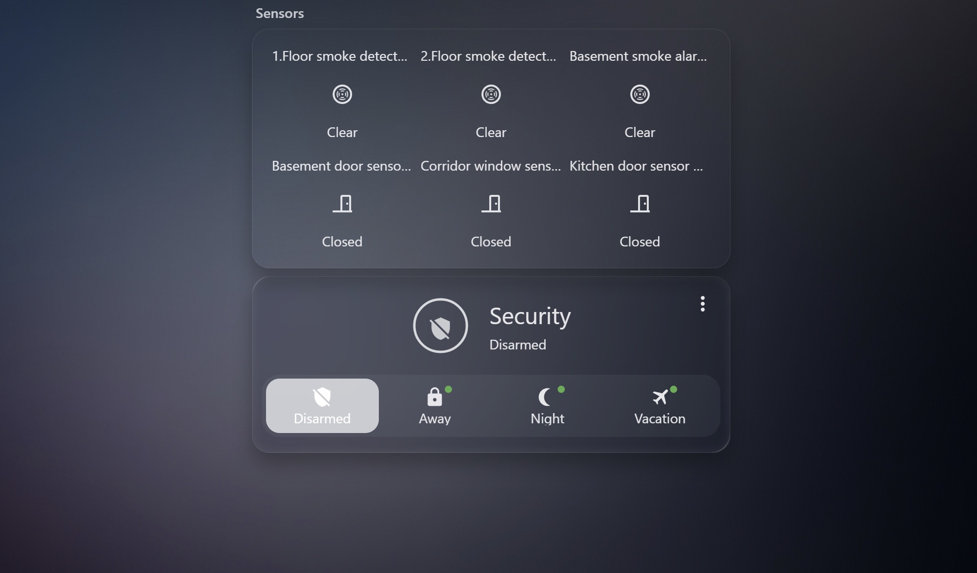 Security screenshot
